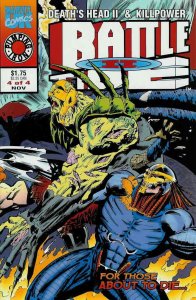 Battletide II #4 VF/NM; Marvel UK | Death's Head II Killpower Abnett Lanning - w 