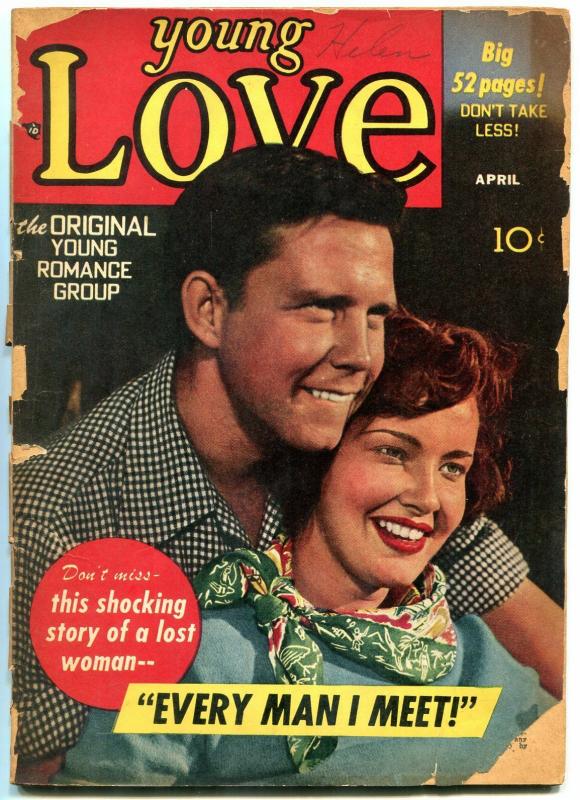 Young Love #8 1950- Golden Age Romance- Simon & Kirby G-