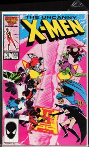 The Uncanny X-Men #208 (1986) X-Men