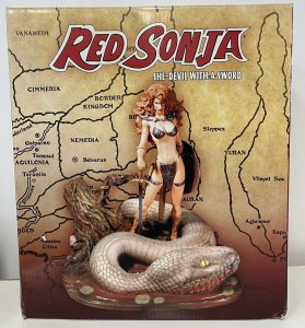 Dynamite Entertainment Red Sonja She-Devil With A Sword Statue By Michael Turner