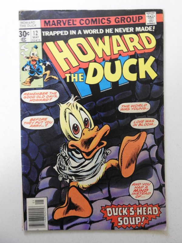 Howard the Duck #12 (1977) VG+ Condition! 1st Cameo Appearance of KISS in comics