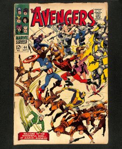 Avengers #44 Origin Black Widow! 2nd Red Guardian!