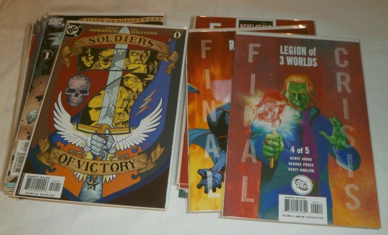 Seven Soldiers/Final Crisis Klarion Bulleteer + Grant Morrison comics lot of 26