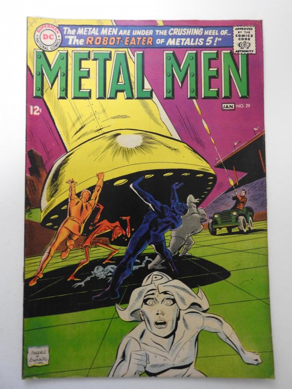 Metal Men #29 (1968) VG Condition cover detached bottom staple