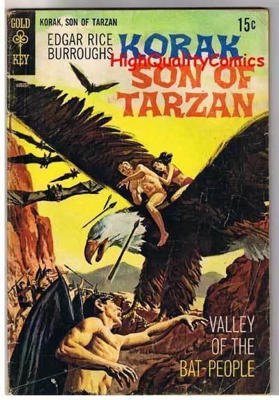 KORAK, SON of TARZAN #30, GD+, Burroughs, Gold Key, 1964, more GK in store