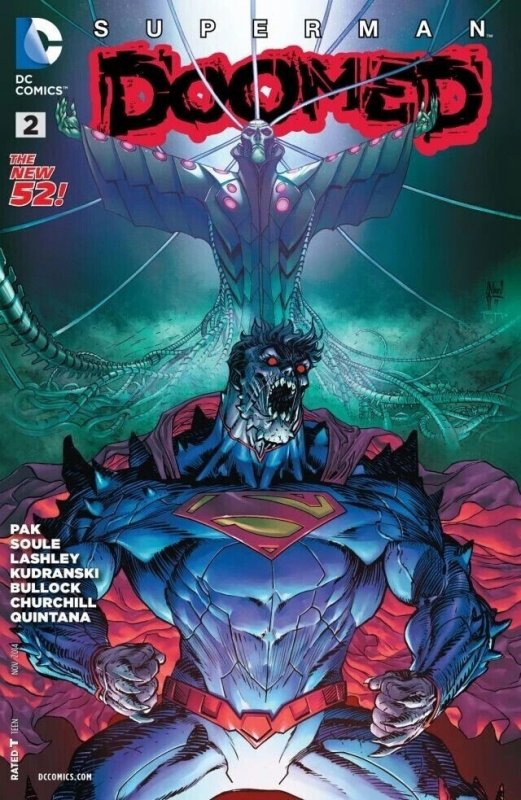 Superman: Doomed (2014) #2 NM Guillem March, Tomeu Morey Cover
