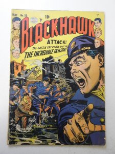 Blackhawk #52 (1952) VG- Condition see desc