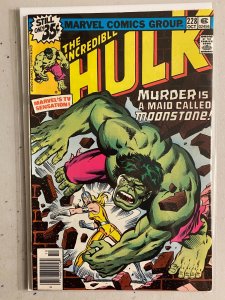 Incredible Hulk #228 newsstand Karla Sofen as Moonstone 5.0 (1978)
