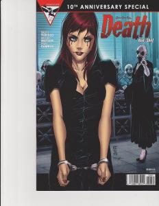 Death Year 10 10th Anniversary One Shot Cover D Zenescope GFT NM Cafaro