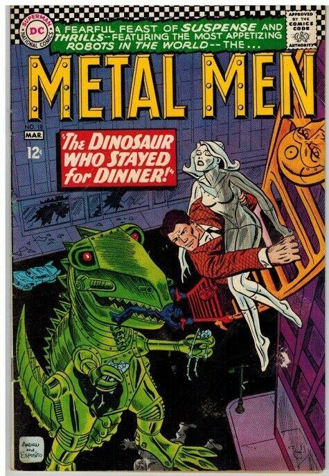 METAL MEN 18 G-VG Mar. 1966