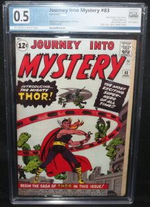 Journey into Mystery #83 - 1st App of Thor - Facsimile Cover PGX Grade 0.5 1962