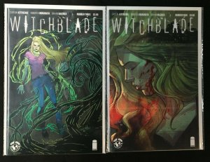WITCHBLADE #1-4,6-8 IMAGE COMICS VF-NM
