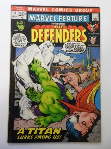 Marvel Feature #3 (1972) VG+ Condition