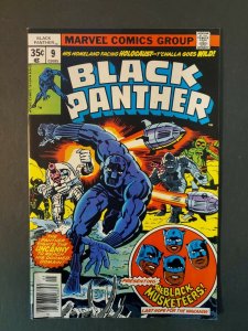 BLACK PANTHER #9 8.5 VF+ UNPRESSED MARVEL BRONZE COMIC