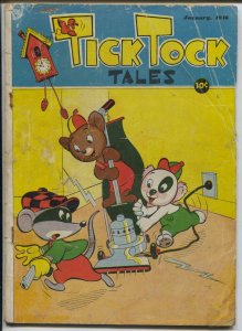 Tick Tock Tales #1 1946--vacuum cleaner cover-Golden Age FR