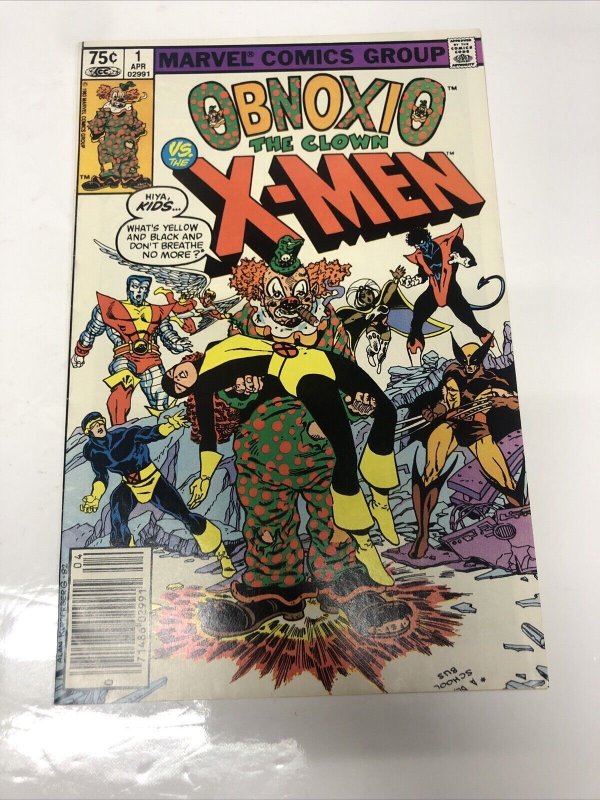 Obnoxio The Clown X-Men (1983) # 1 (FN/VF) Canadian Price Variant • Kupperberg
