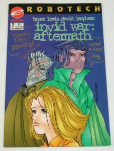 Robotech: Invid War Aftermath #2 VF/NM; signed by Bruce Lewis + David Lanphear 