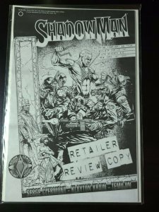 NM+ Shadowman Retail Review Copy Comic Book