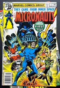 Micronauts #1 &2 [Lot of 2bks] (1979) Newsstand - [KEY] - NM! - 1st Team App