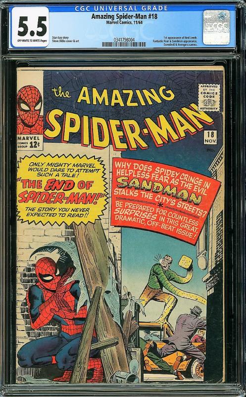 The Amazing Spider-Man #18 (Nov 1964, Marvel)