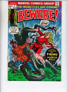 Beware #4 (Sep-73) NM/NM- High-Grade