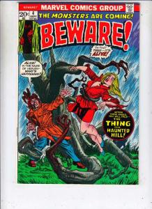 Beware #4 (Sep-73) NM/NM- High-Grade 