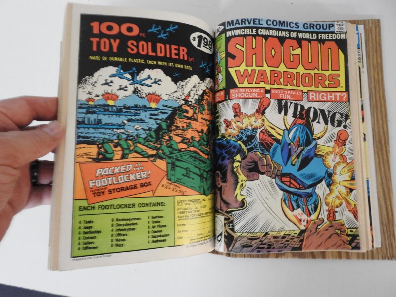 Shogun Warriors #1-20 Complete Bound Volume