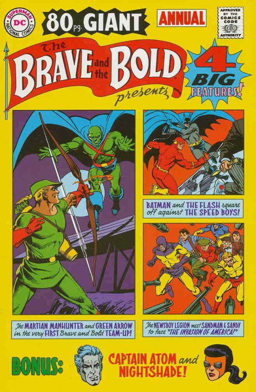 Brave and the Bold, The Annual #1 VF/NM; DC | save on shipping - details inside