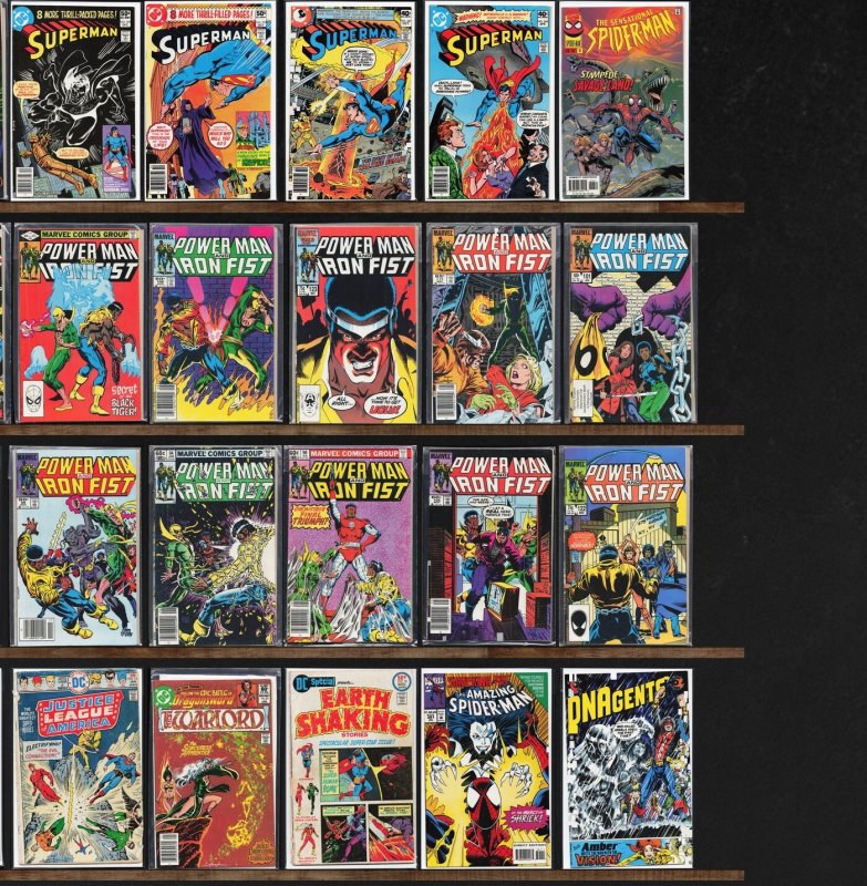 Huge Lot 140+ Comics with Superman, Jonah Hex, Warlord & More!