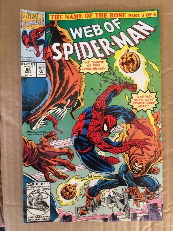 Web of Spider-Man #86