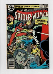 Spider-Woman #11 (1979) NSE, A Fat Mouse Almost Free Cheese 3rd Menu Item