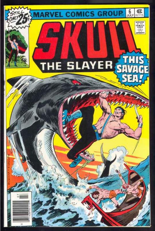 Skull the Slayer #6 (Jul-76) NM Super-High-Grade Skull the Slayer