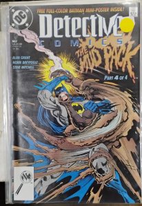 DETECTIVE COMICS  # 607 1989 dc BATMAN    clayface mudpack pt 4