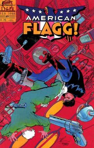 American Flagg #49 FN ; First | Howard Chaykin Penultimate Issue