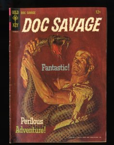 Doc Savage (1966) #1 GD/VG 3.0 Silver Age Gold Key!