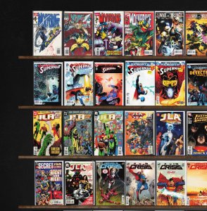 Huge Lot 150+ Comics with Wolverine, Jla: Year One, Superman, Hourman & More!
