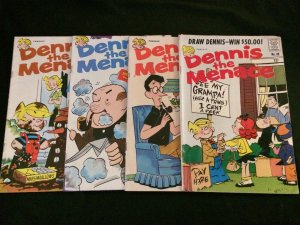 DENNIS THE MENACE #88, 115, 116, 117 