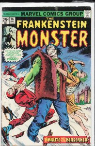The Frankenstein Monster #16 (1975) Frankenstein Monster