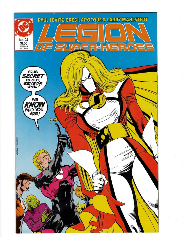 Legion of Super-Heroes #24 (1986) SR7