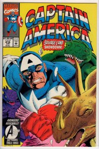 Captain America #416 Direct Edition (1993) 9.2 NM-