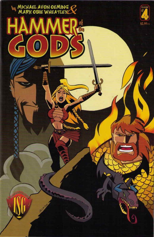 Hammer of the Gods #4 VF/NM; Insight | save on shipping - details inside