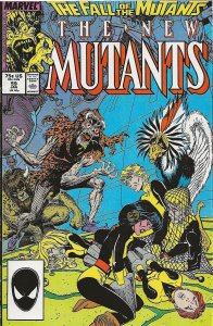 The New Mutants #59 Direct Edition (1989) - VF/NM