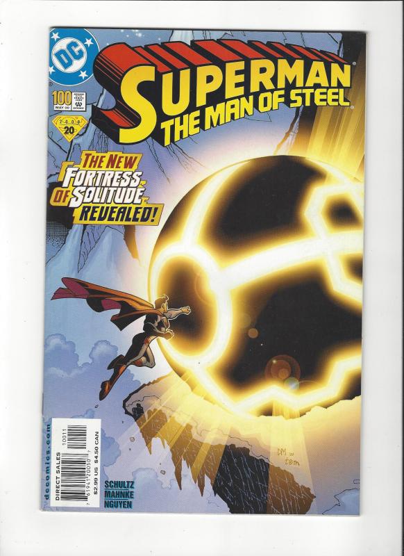 Superman Man of Steel #100(1998) New Fortress of Solitude NM