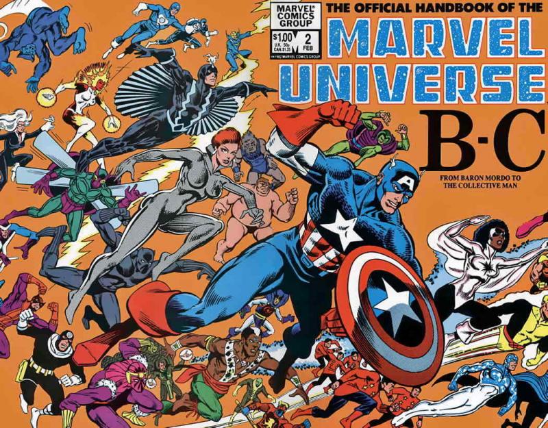 Official Handbook of the Marvel Universe (Vol. 1) #2 VF/NM; Marvel | save on shi