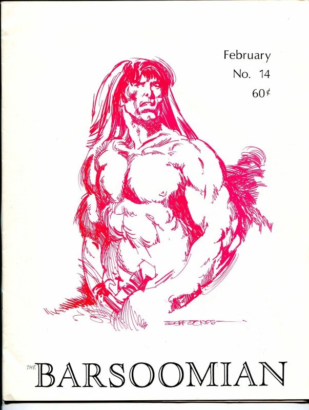 Barsoomian #13 1/1968-Paul C. Allen-ERB-Tarzan-John Carter of Mars-Jeff Jones-VF