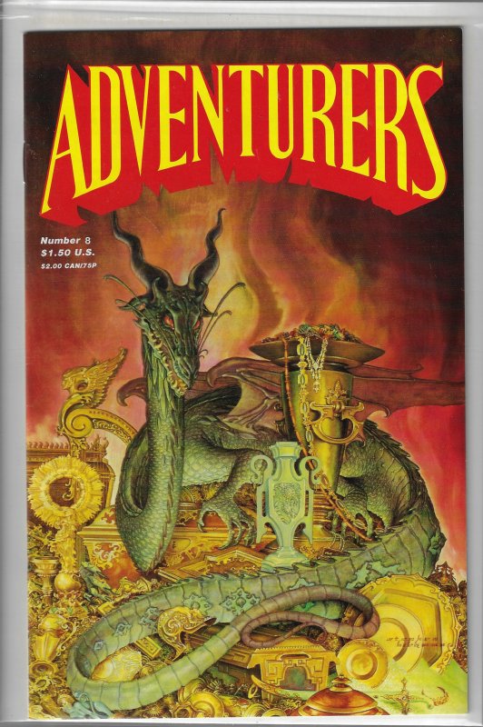Adventurers #0-10 (Adventure Publications, 1986-1987)  NM Average