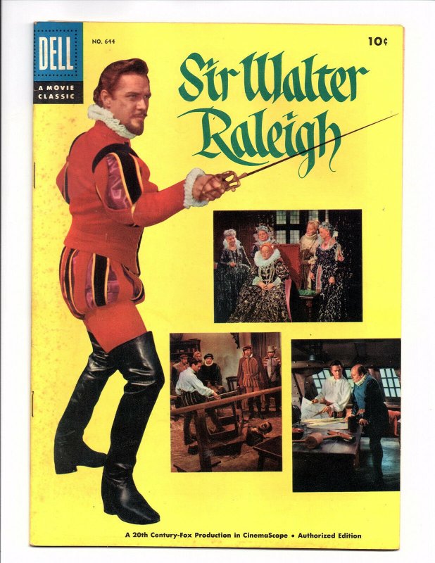 Four Color #644 - Sir Walter Raleigh (May 1955, Dell) - Very Good 