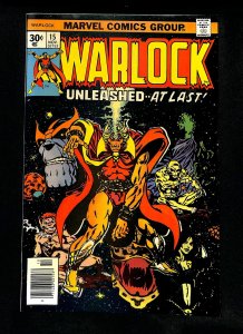 Warlock #15 1st Ancient Traveler! Thanos!