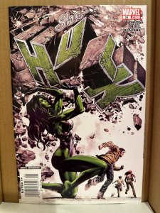 She-Hulk #24 ~FN Very HTF Very LATE NEWSSTAND (2008)