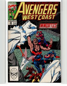 Avengers West Coast #62 (1990) West Coast Avengers / Avengers West Coast [Key...